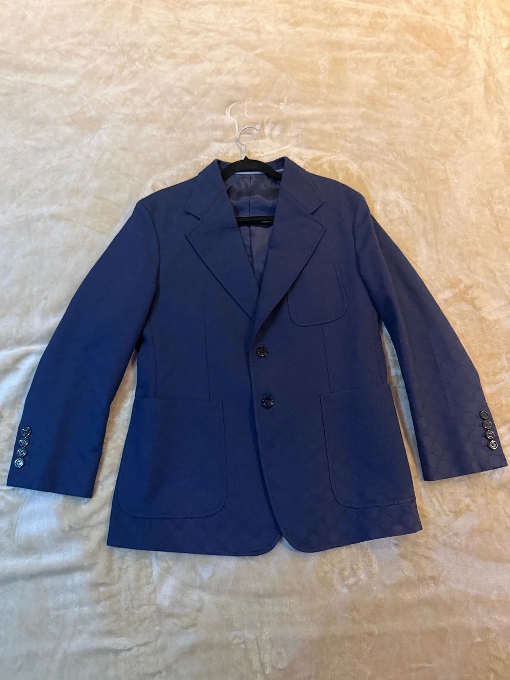 GUCCI GG cotton blend jacket